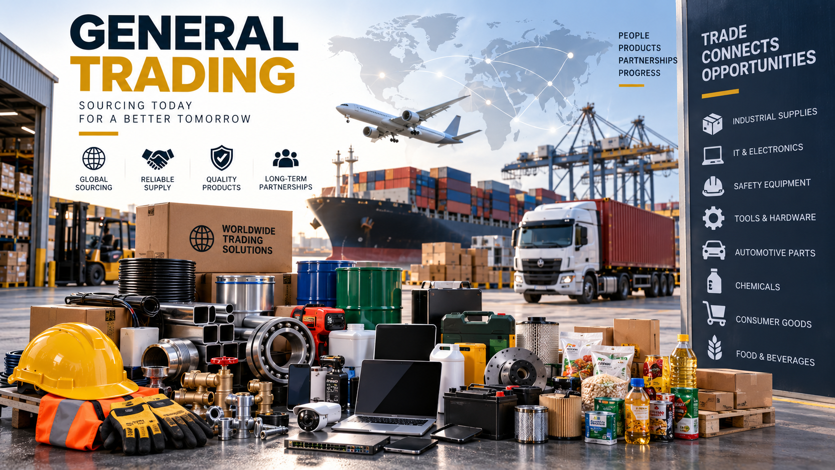 General industrial trading supplies