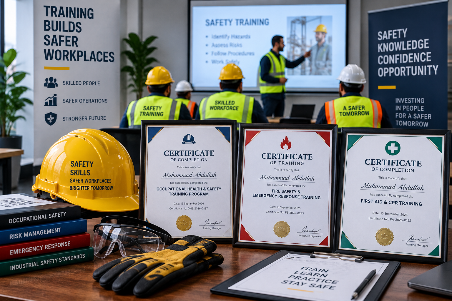 Industrial and safety training